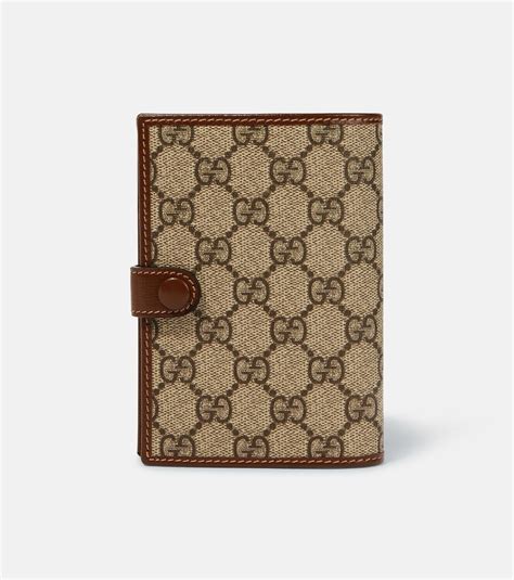 gucci blue passport holder